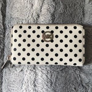 Michael Kors Polka Dot Wallet